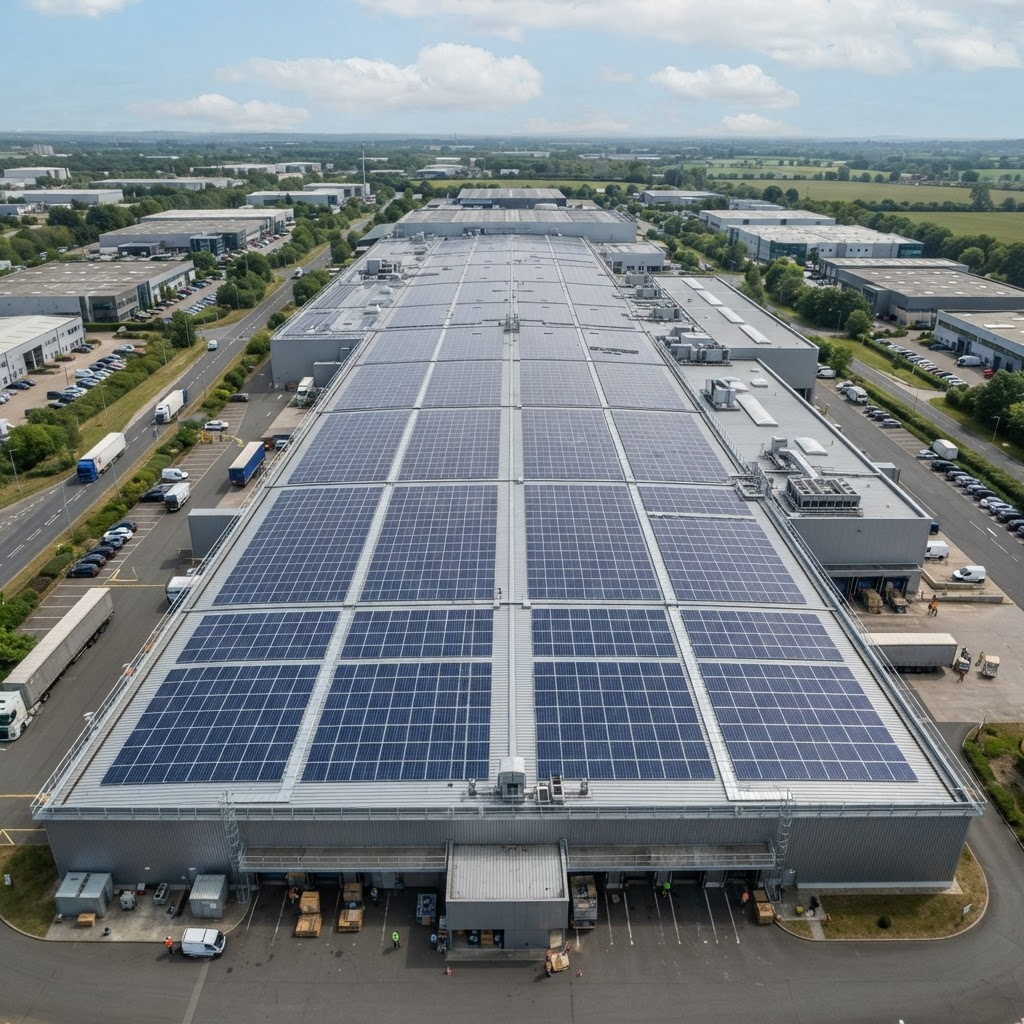 1.2MW Industrial Rooftop PV Project